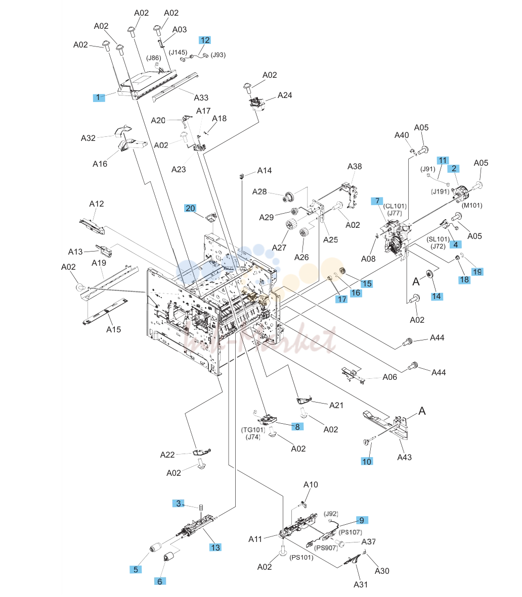 4. Internal components (2 of 3)