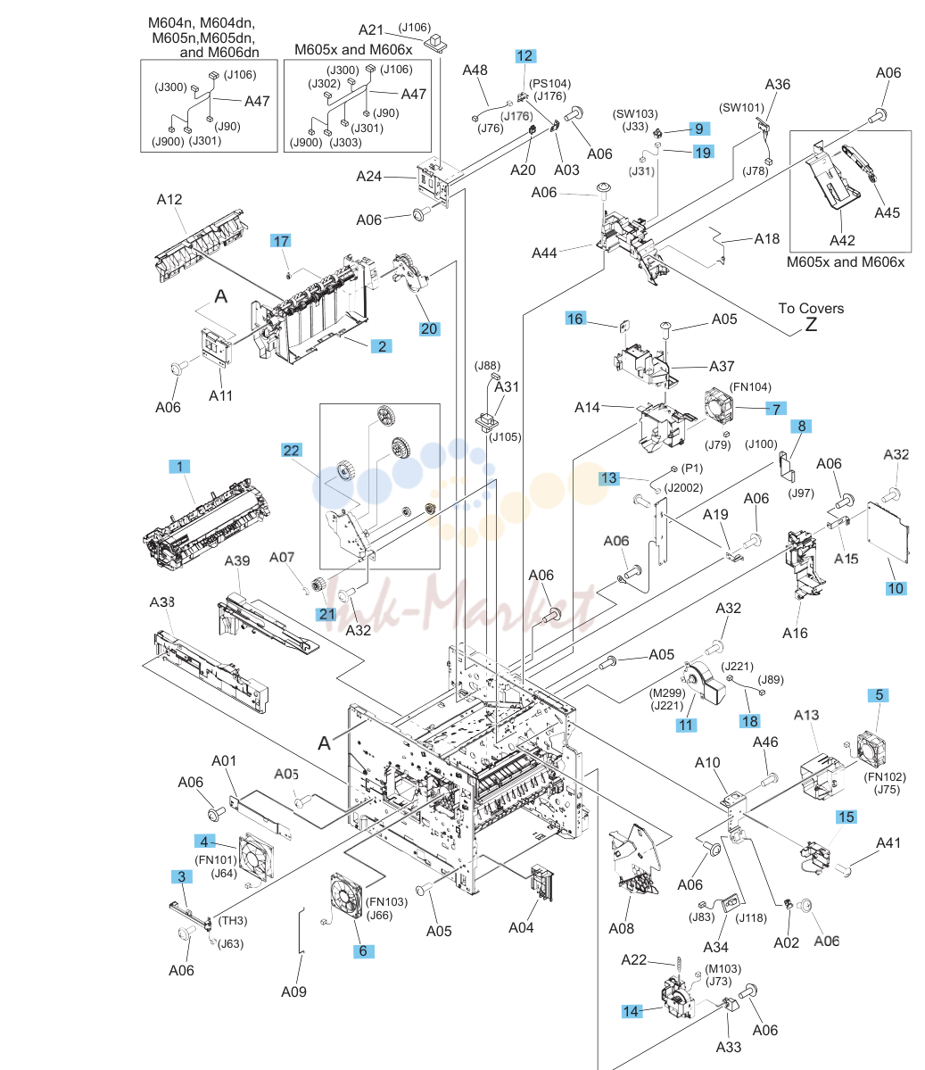 5. Internal components (3 of 3)