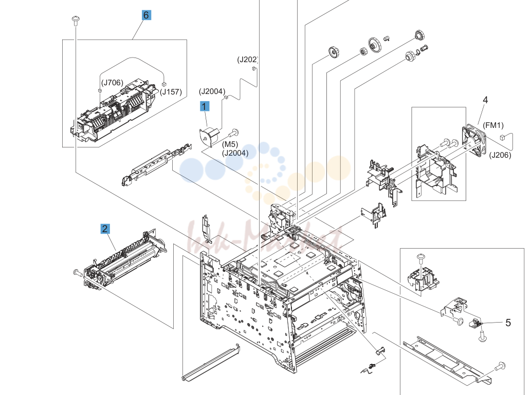 5. Internal assemblies (5 of 7)