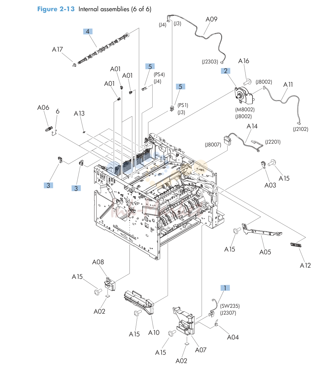 8. Internal assemblies (6 of 6)