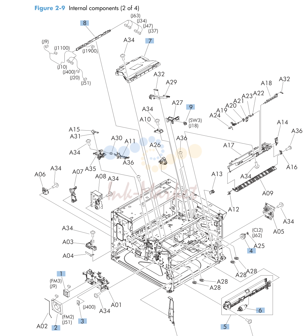 4. Internal components (2 of 4)