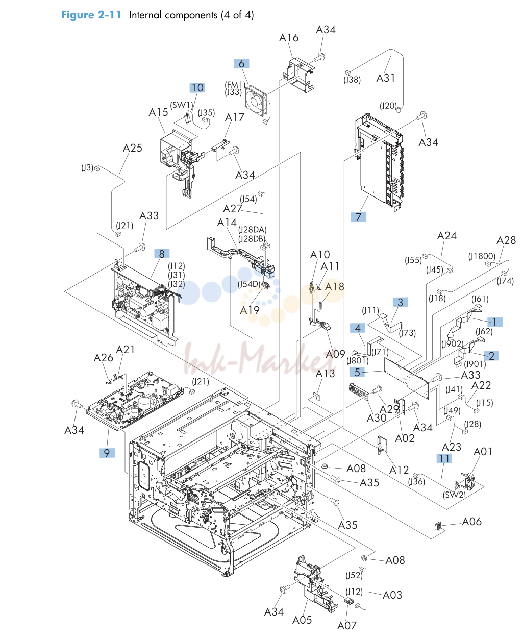 6. Internal components (4 of 4)