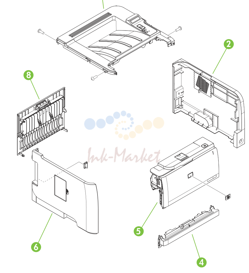 2. HP LaserJet P2055