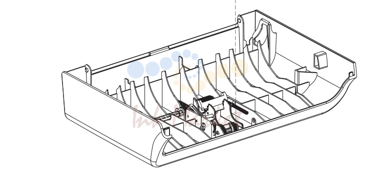 10. ADF top cover; HP LaserJet Professional M1210 MFP series