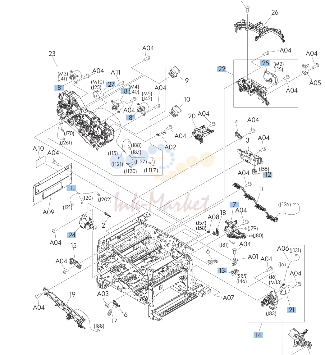 8. Internal assemblies (6 of 6)