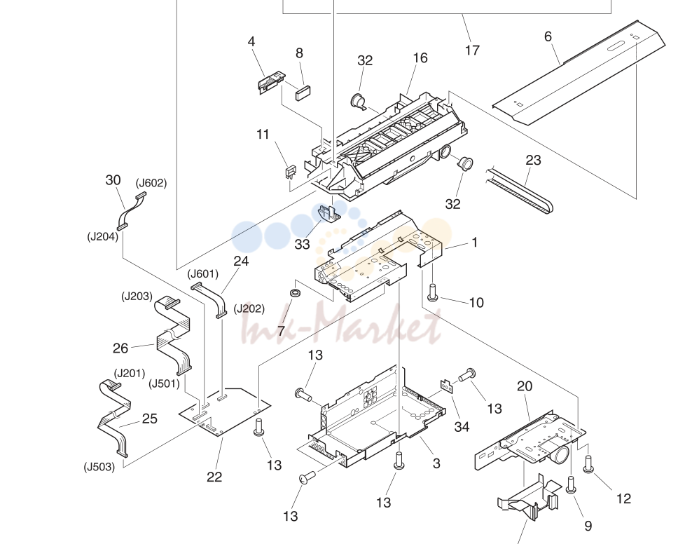 5. Flatbed optical assembly