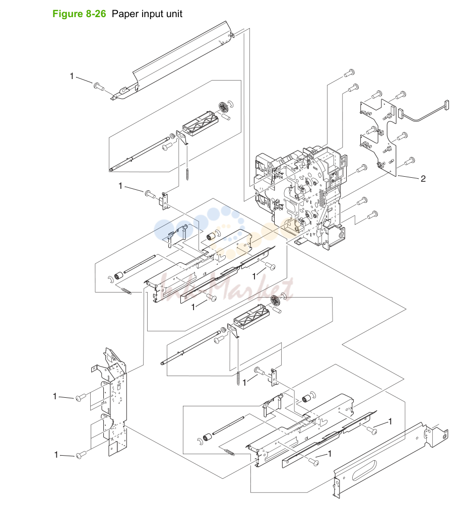 18. Paper input unit