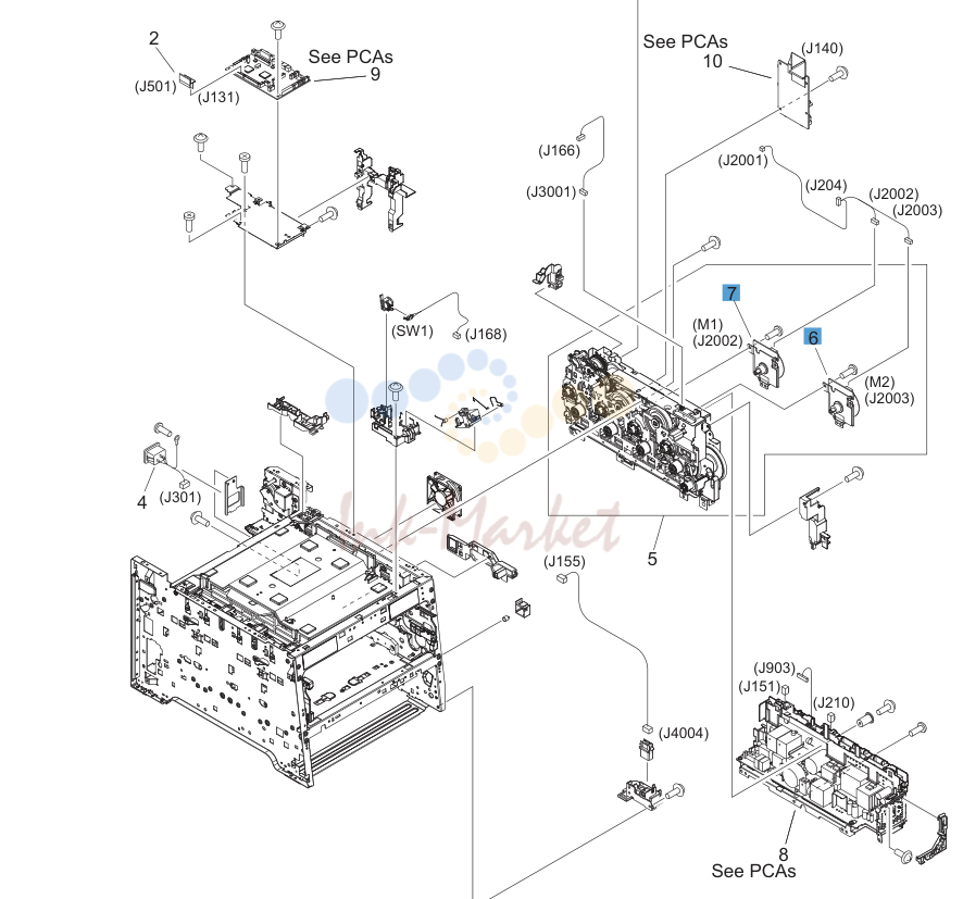 4. Internal assemblies (4 of 5)