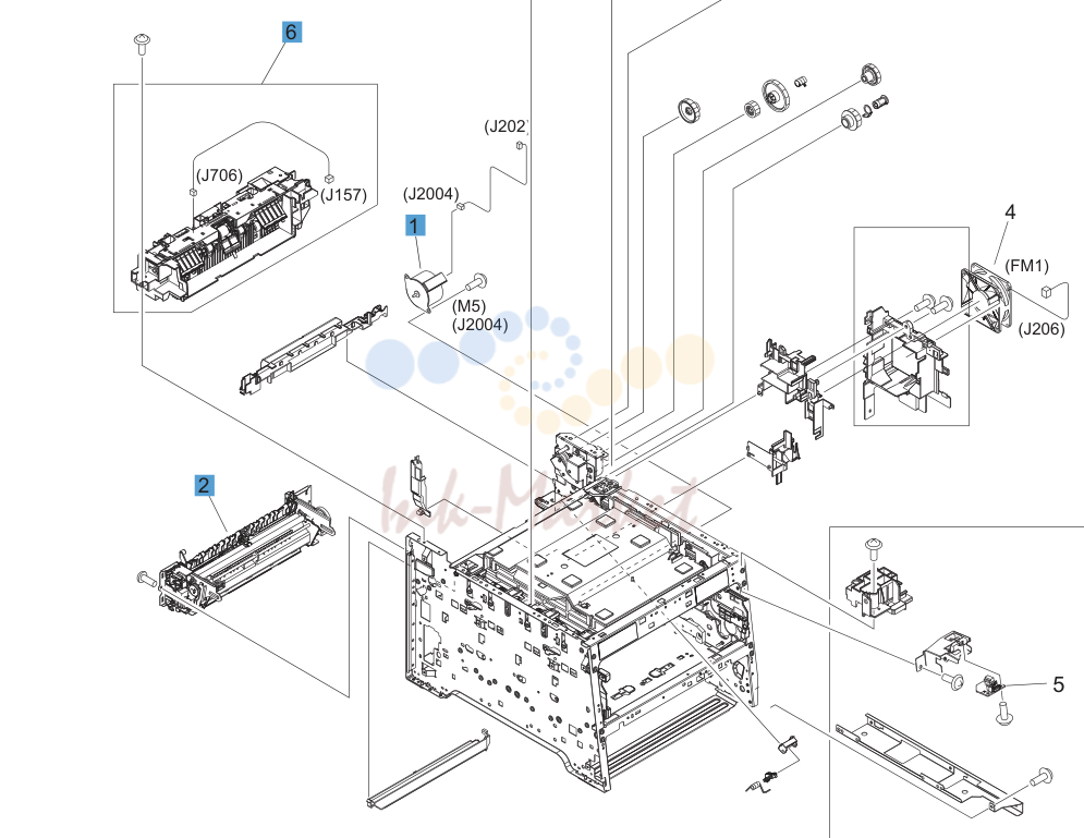 6. Internal assemblies (5 of 5)