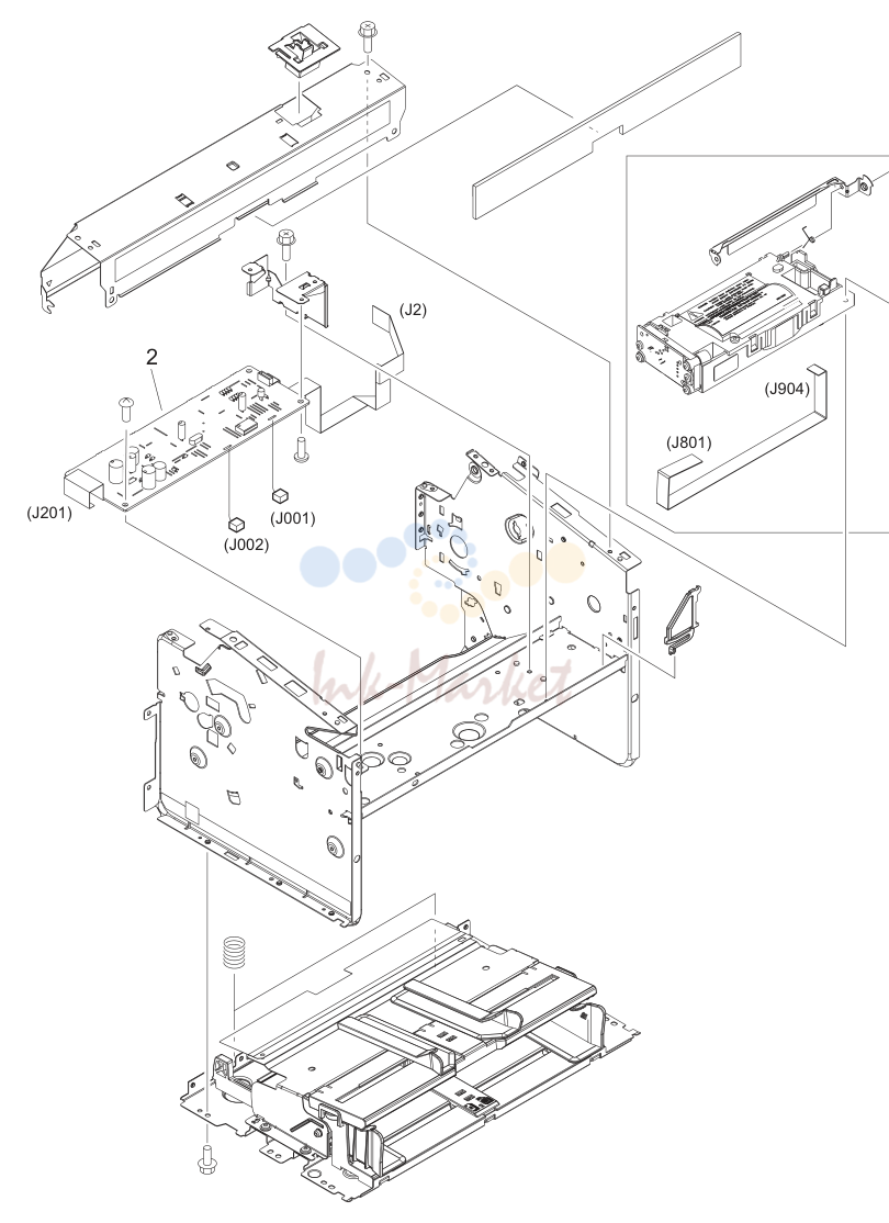 4. Figure 7-3 Internal components (2 of 3)