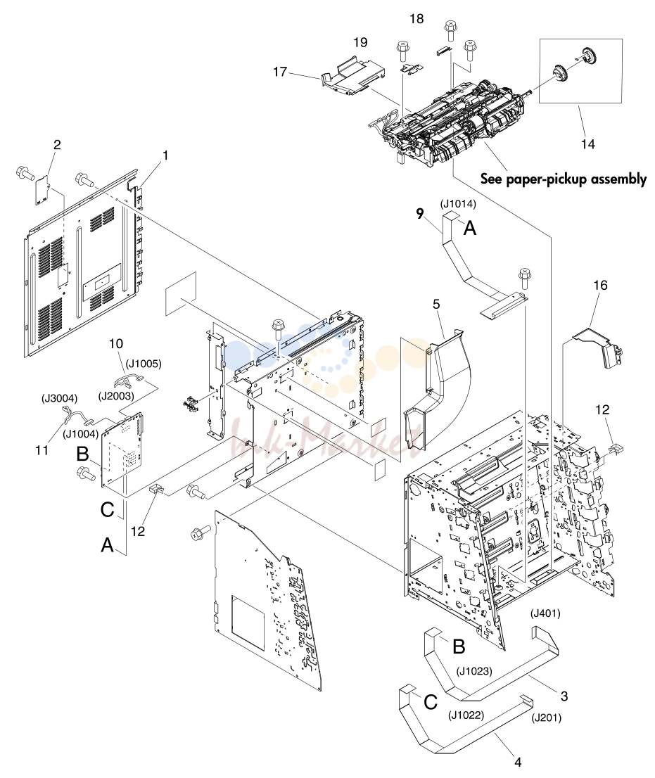 7. See paper-pickup assembly