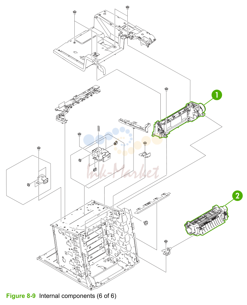 9. Figure 8-9 Internal components (6 of 6)