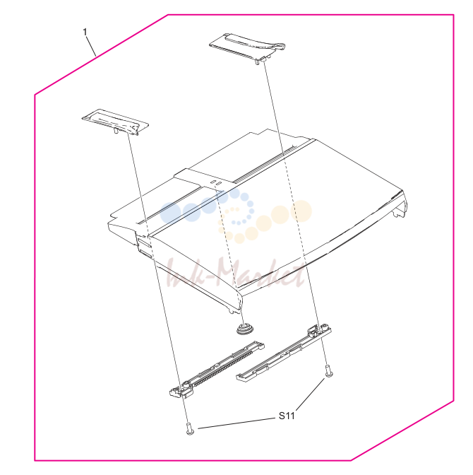 6. Figure 7-7. Paper tray