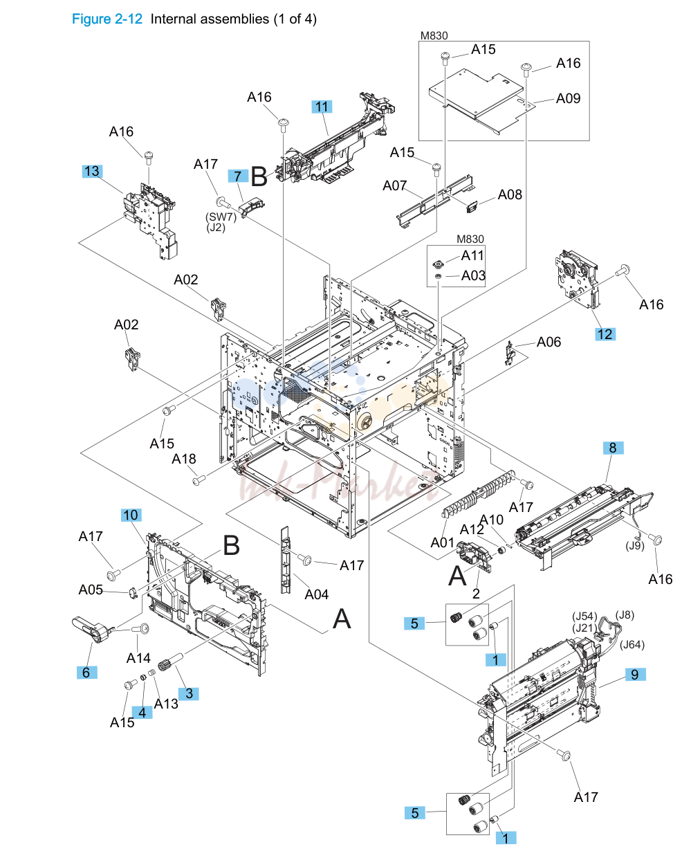 7. Internal assemblies
