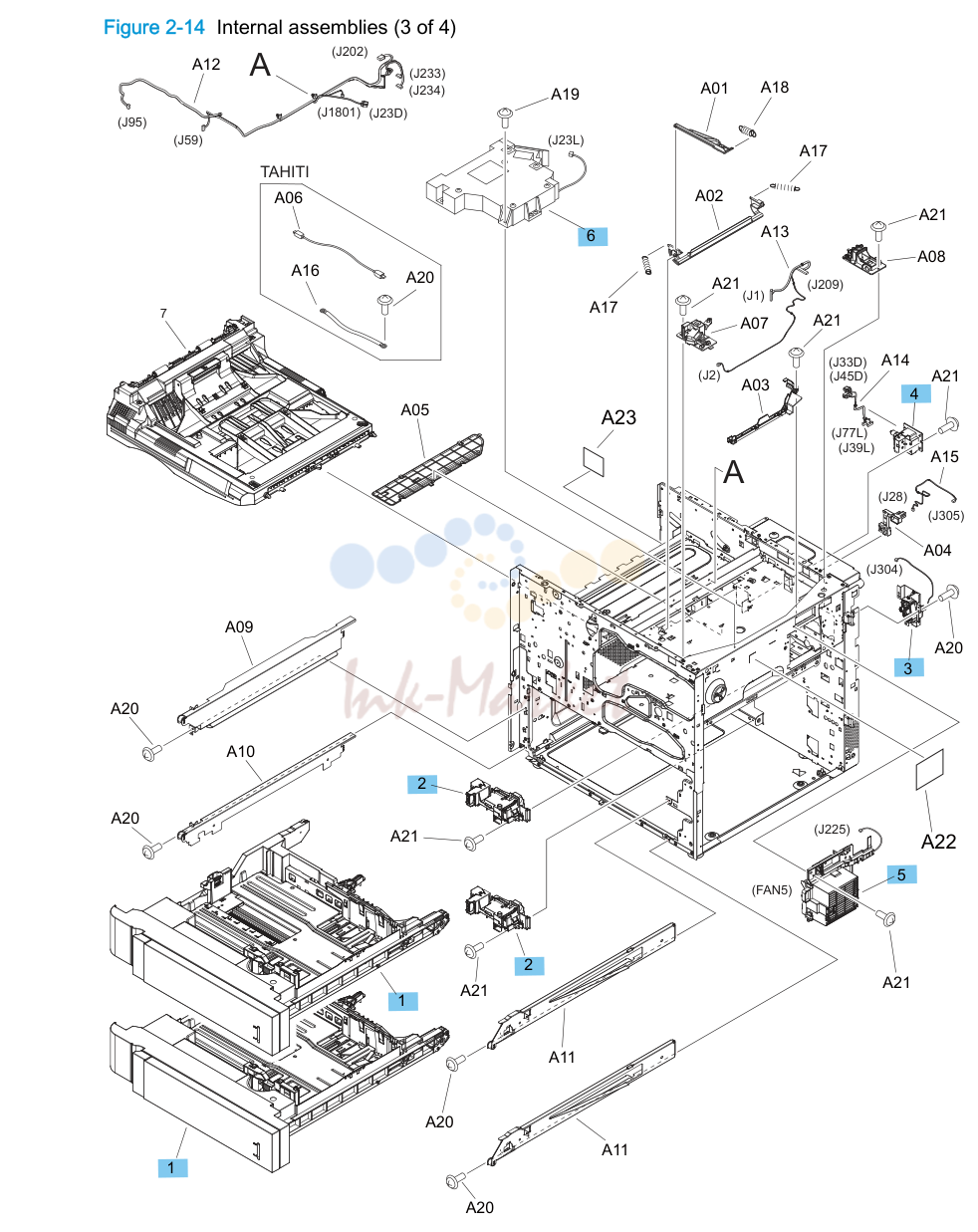 9. Internal assemblies (3 of 4)