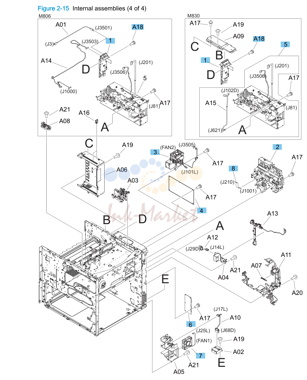 10. Internal assemblies (4 of 4)