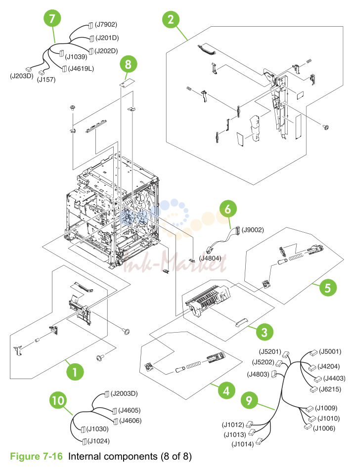 11. Figure 7-16 Internal components (8 of 8)