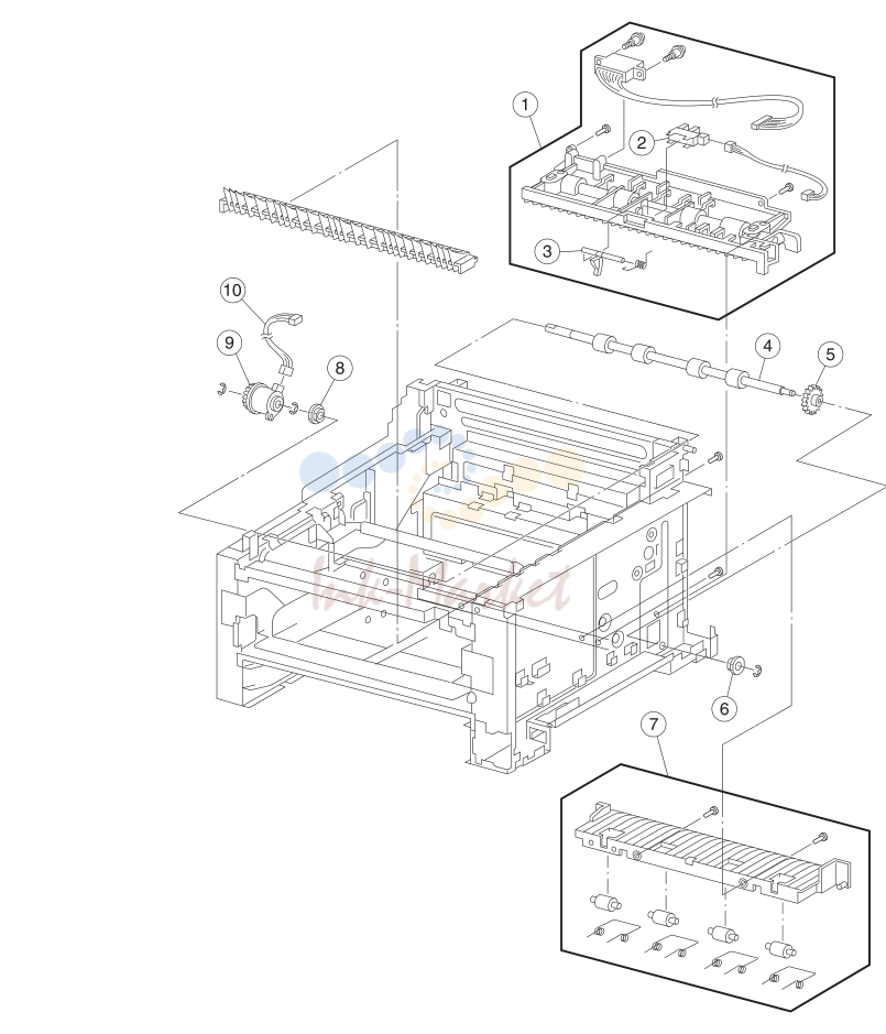 3. Assembly 4: Duplex Paper Feed