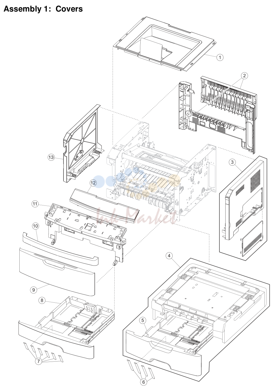 1. Assembly 1: Covers