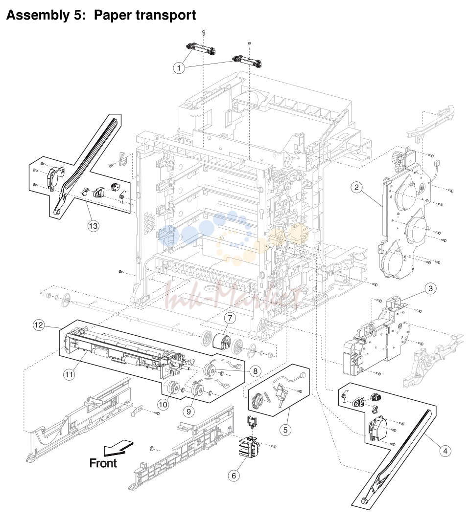 3. Assembly 5: Paper transport