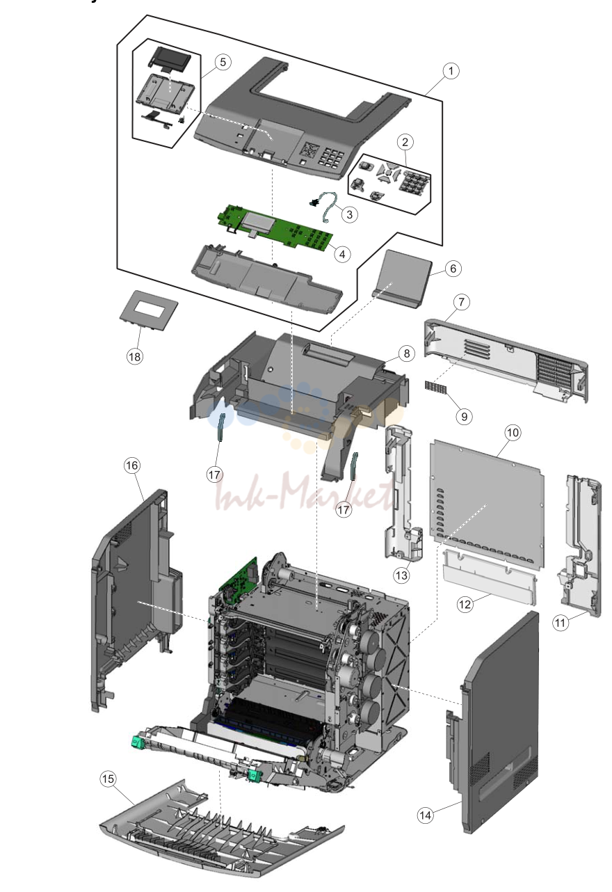 2. Assembly 1: Covers
