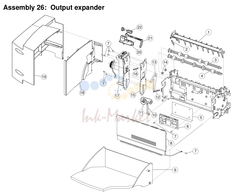 19. Assembly 26: Output expander