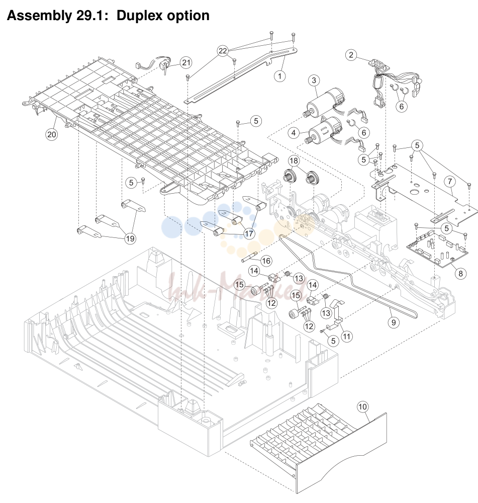 26. Assembly 29.1: Duplex option