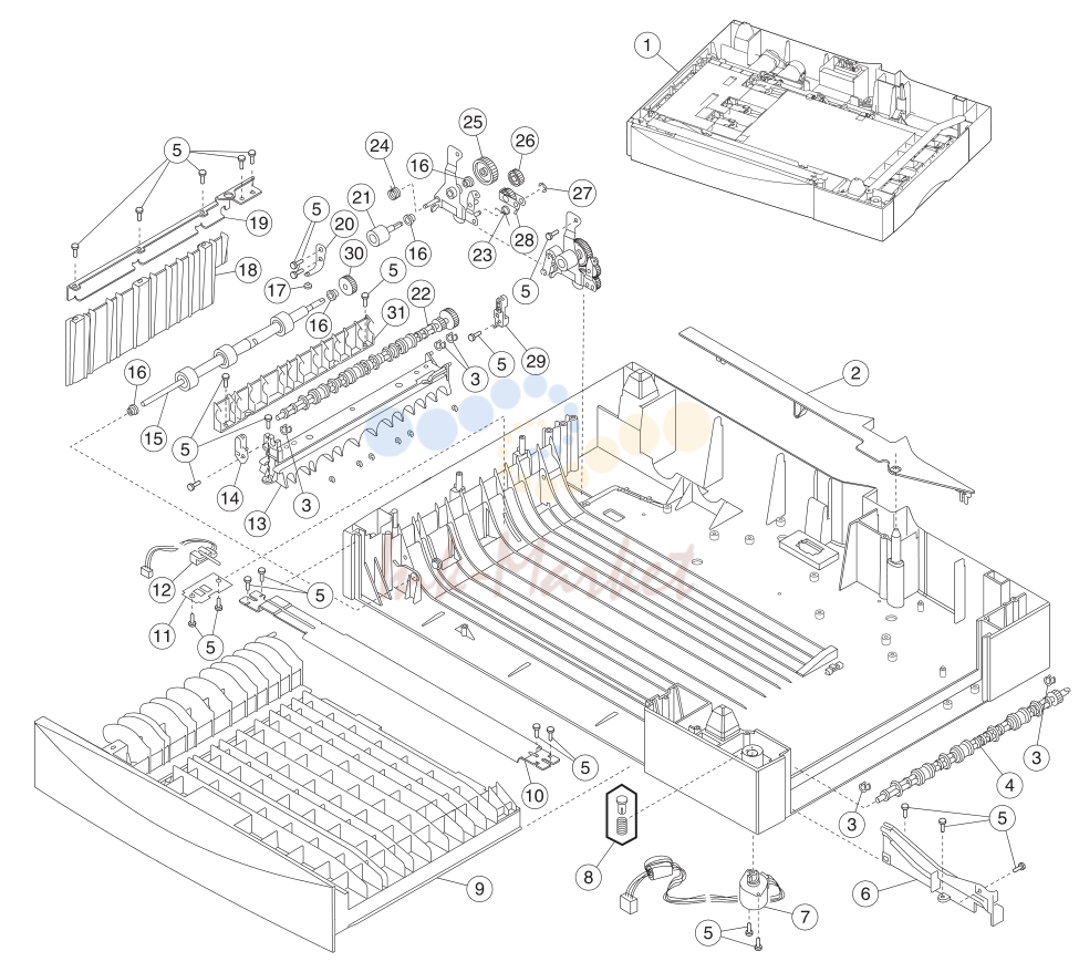 18. Assembly 30: Duplex option