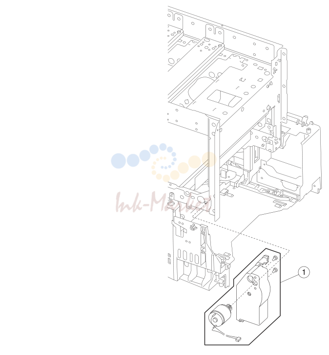 9. Assembly 19: BOR drive assembly