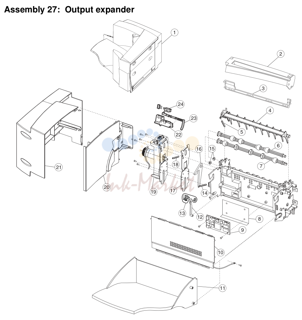 14. Assembly 27: Output expander