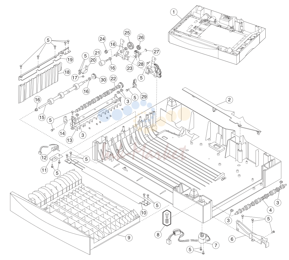 20. Assembly 30: Duplex option