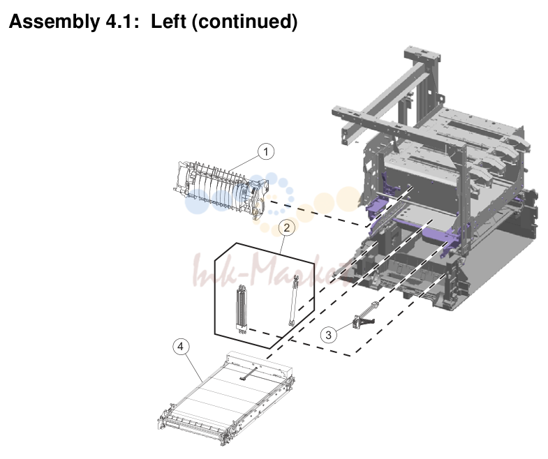 6. Assembly 4.1: Left (continued)