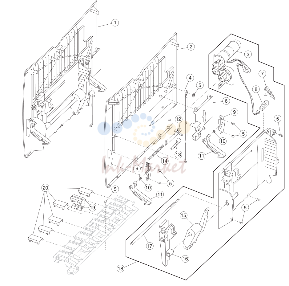 7. Assembly 12: Multipurpose feeder (MPF)
