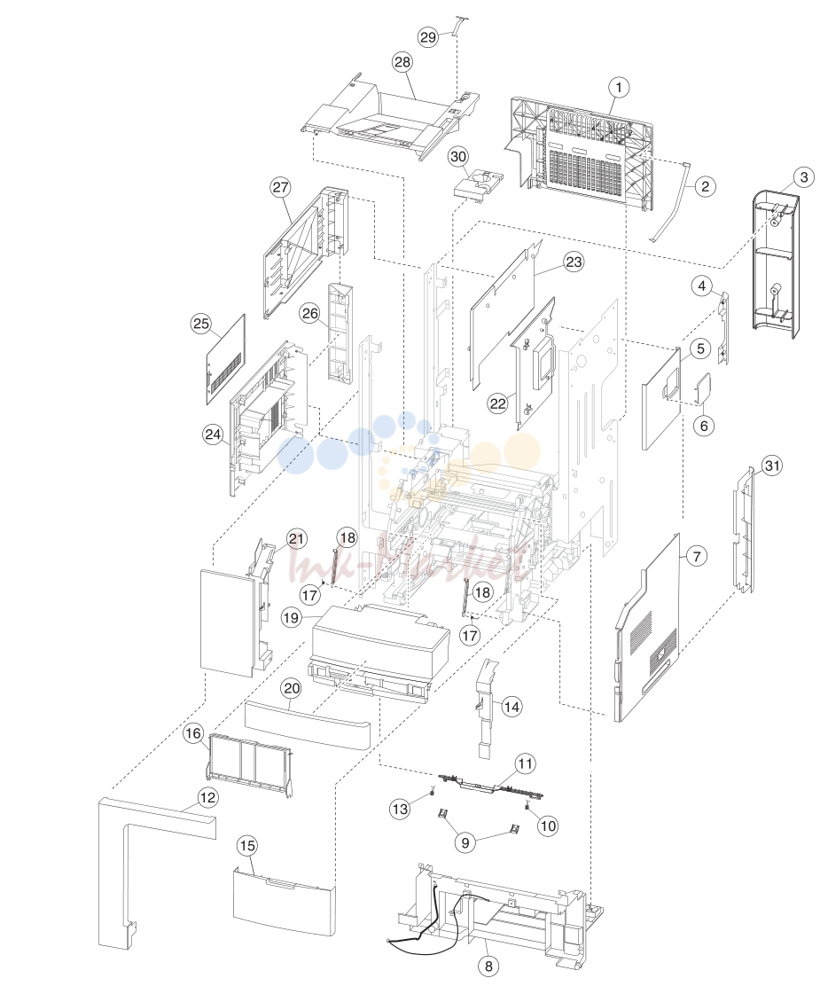 3. Assembly 2: Covers (MX81x)