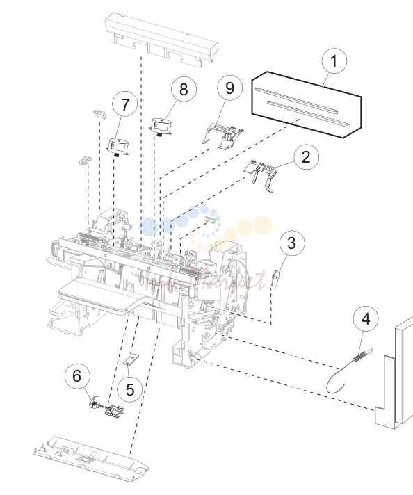 30. Assembly 33: Offset stacker option 2