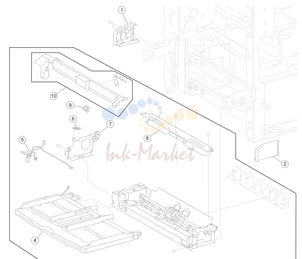 4. Assembly 6: MPF unit