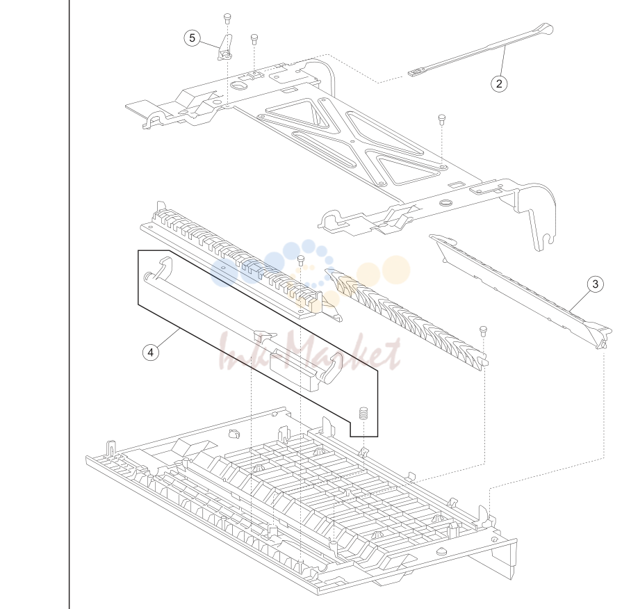 8. Assembly 10: Printer left door