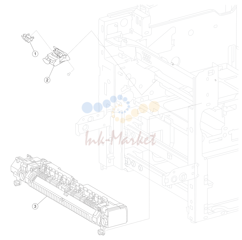 11. Assembly 13: Fuser