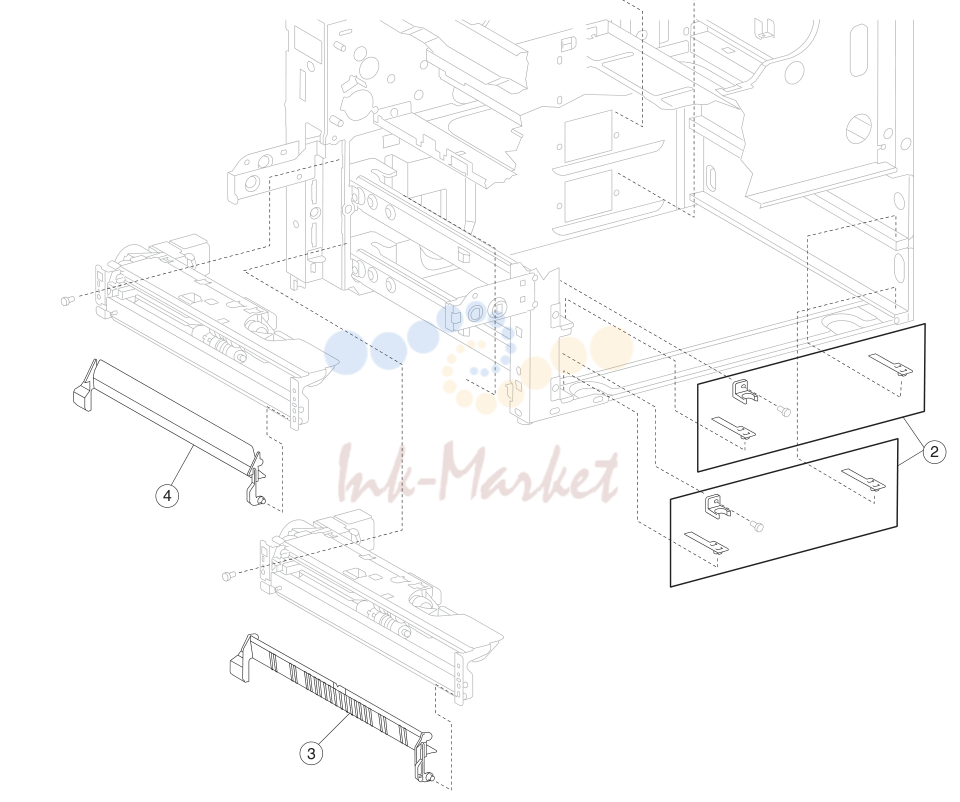 3. Assembly 3: Media feed unit