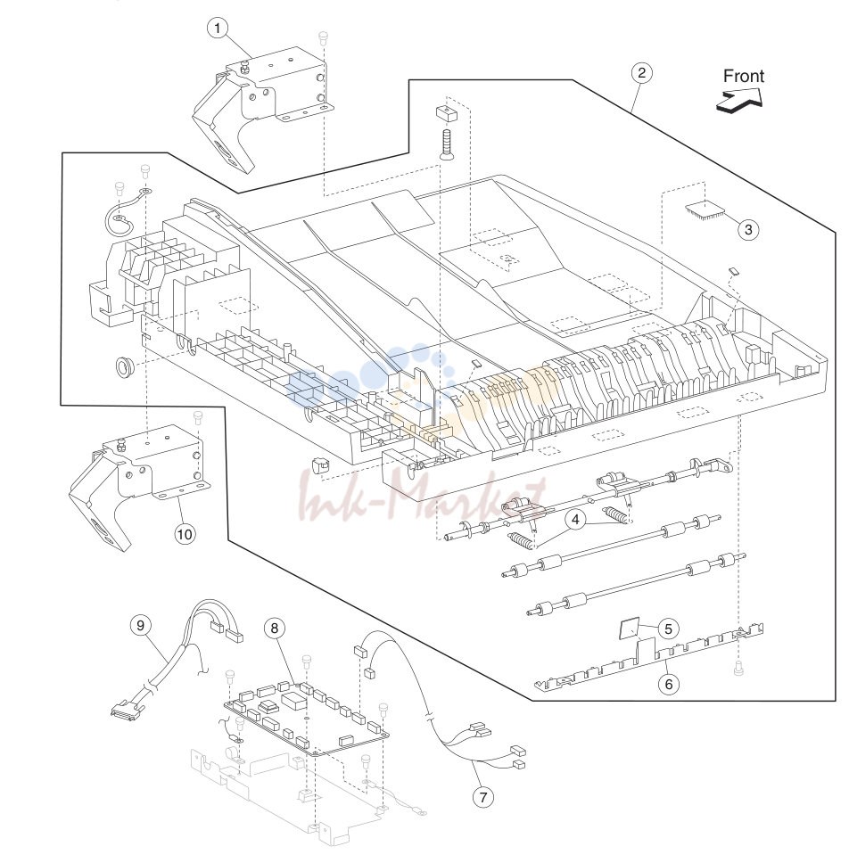25. Assembly 24: ADF base