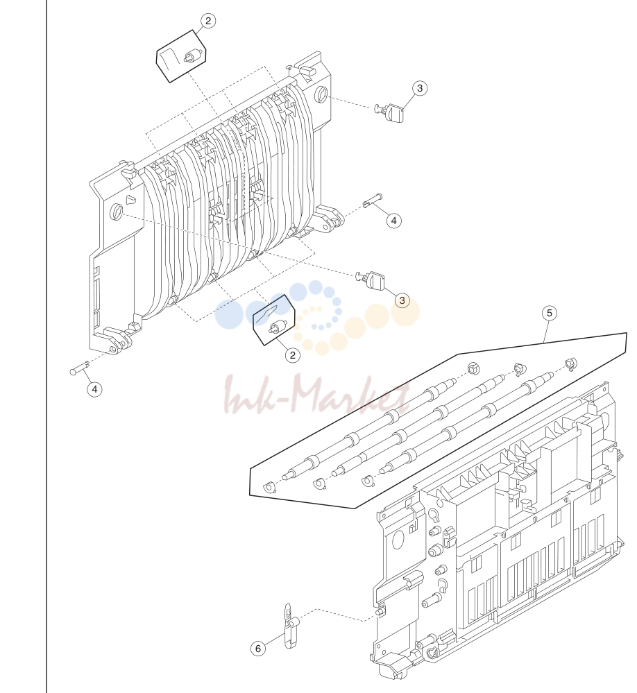 41. Assembly 40: Duplex inner