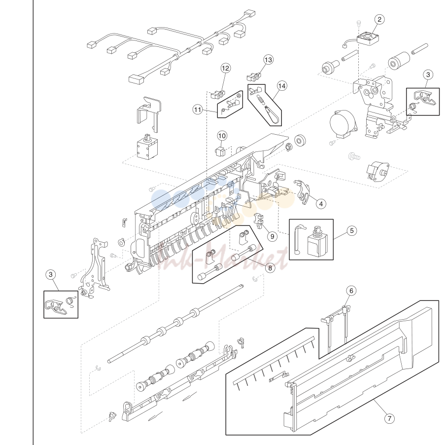 43. Assembly 42: Exit 2 inner