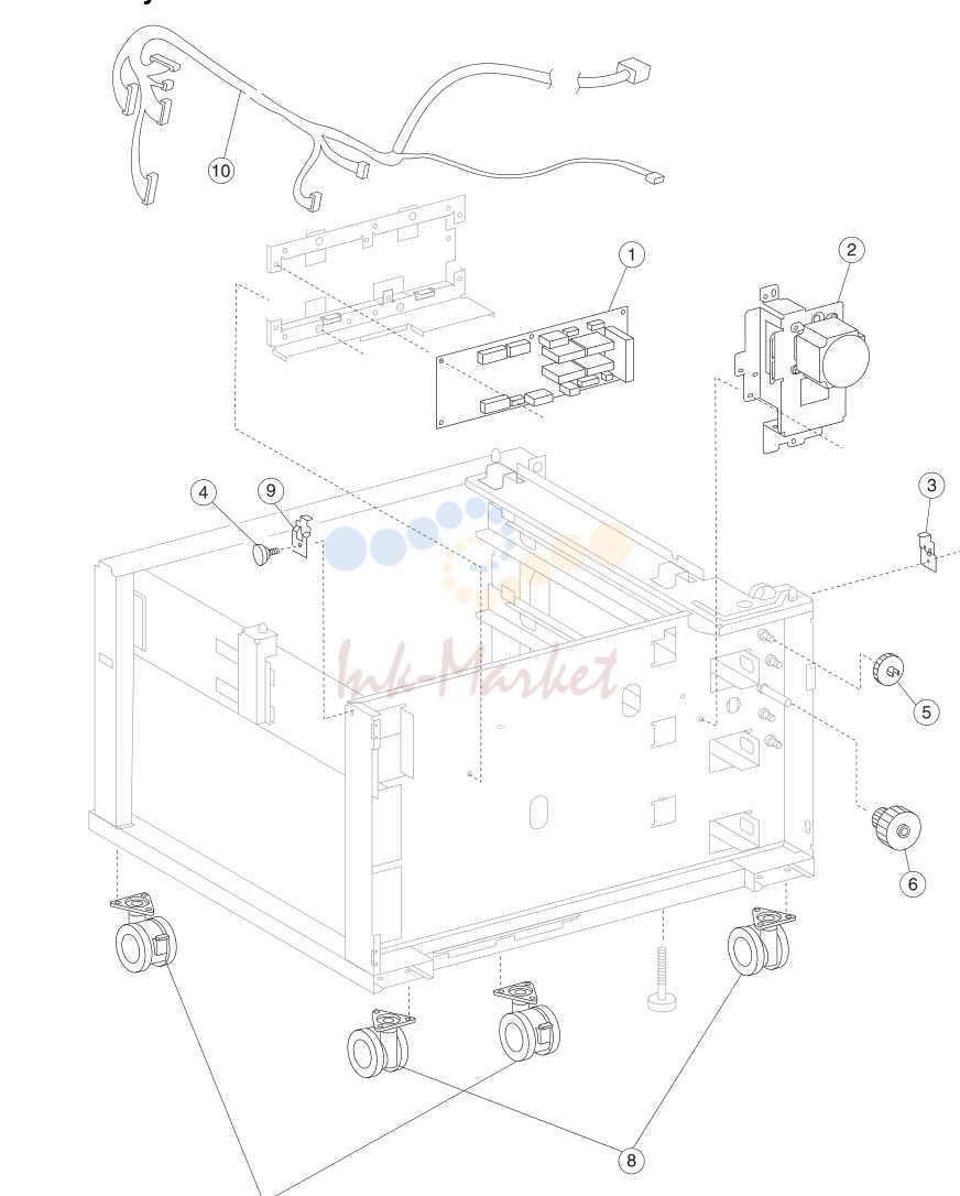 19. Assembly 53: 1TM drive and electrical