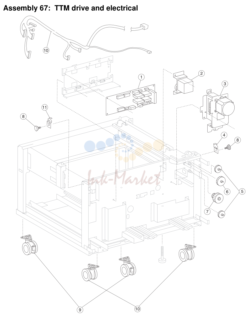 27. Assembly 67: TTM drive and electrical