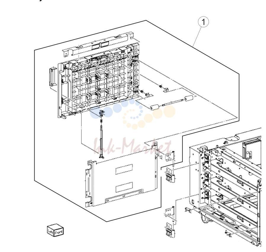 7. Assembly 46: 1TM left door