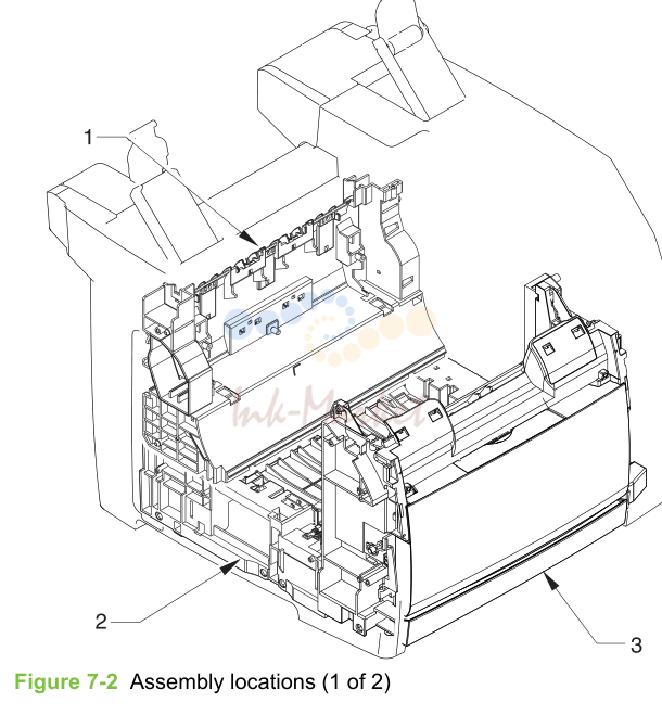 2. Assembly locations (1 of 2)