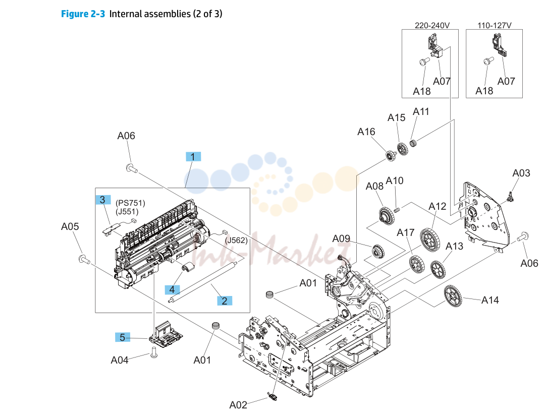 3. Internal assemblies (2 of 3)