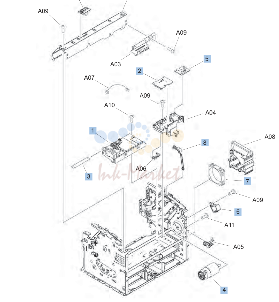 5. Internal assemblies (3 of 4)