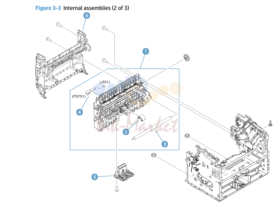 8. Internal assemblies (2 of 3)