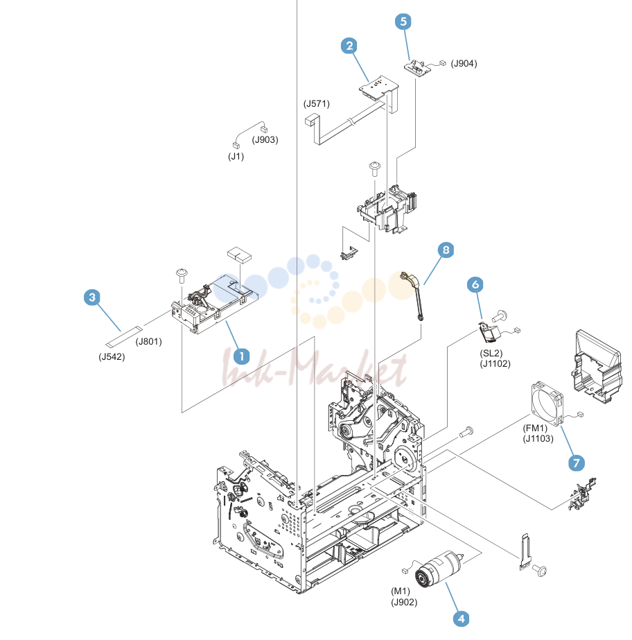 9. Internal assemblies (3 of 3)